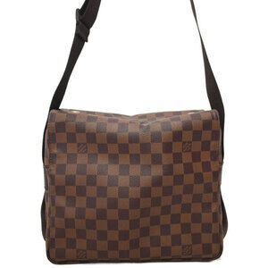Louis Vuitton Damier Ebene Brown Naviglio Shoulder Bag